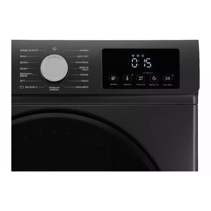 غسالة ملابس Ardesto Black Mars, White (WMW-8103DGBD)