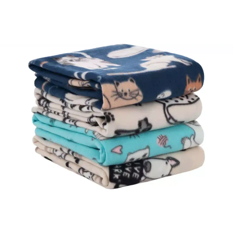 Плед Ardesto Fleece Собаки, 130 х 160 см, полиэстер (ART0723PB)