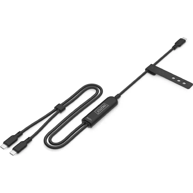 Καλώδιο φόρτισης και συγχρονισμού Digitus, Black (AK-300170-018-S)