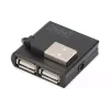 USB-vozlišče Digitus, Black (DA-70217)