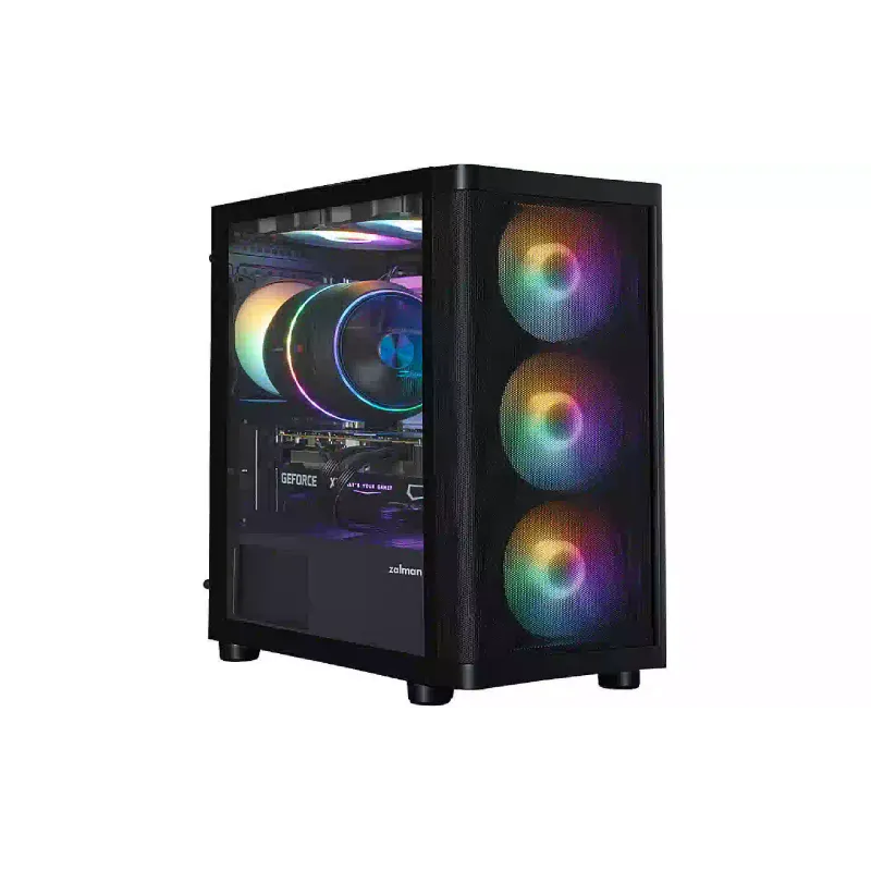 PC-Gehäuse Zalman, Black (M4SEBLACK)