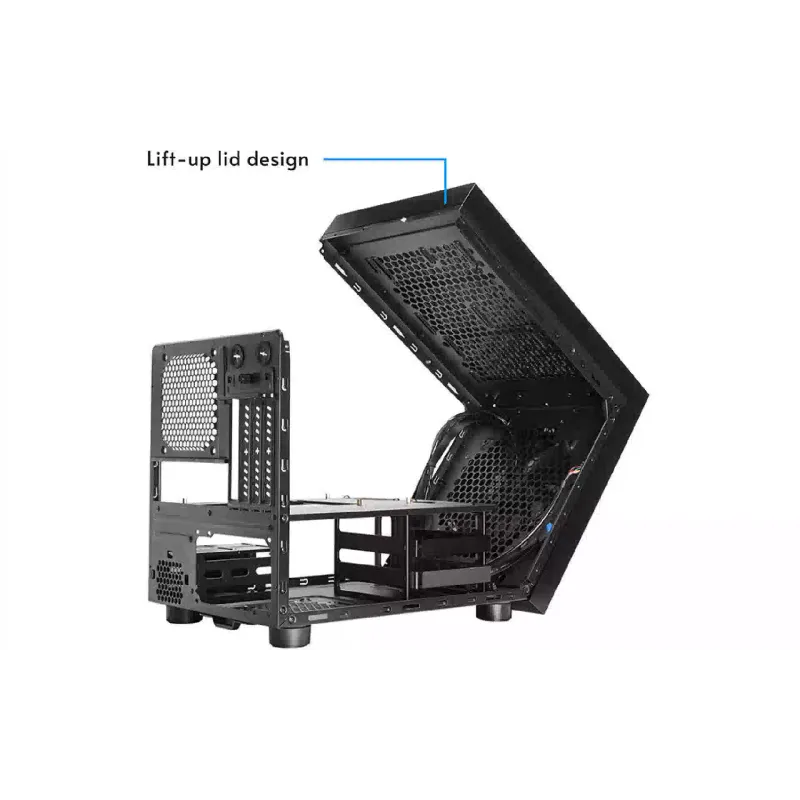 Кутия за компютър без захранване Chieftec The Cube (CI-03B-OP)