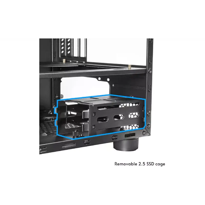 Кутия за компютър без захранване Chieftec The Cube (CI-03B-OP)