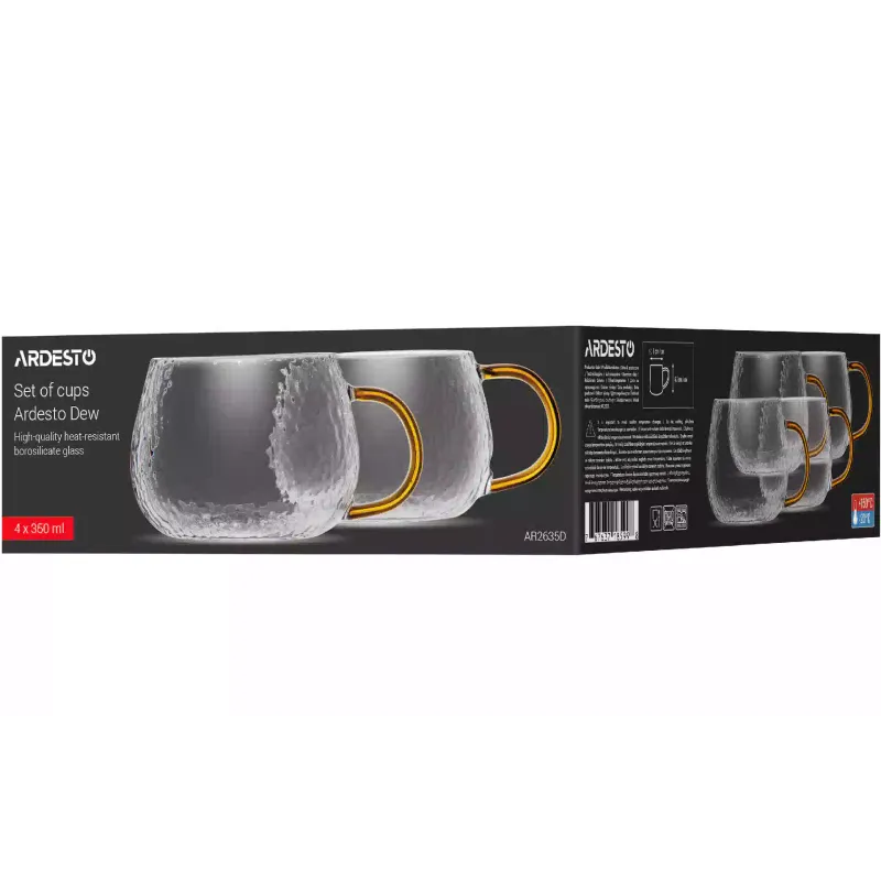 Xícara Ardesto Dew, Transparent (AR2635D)