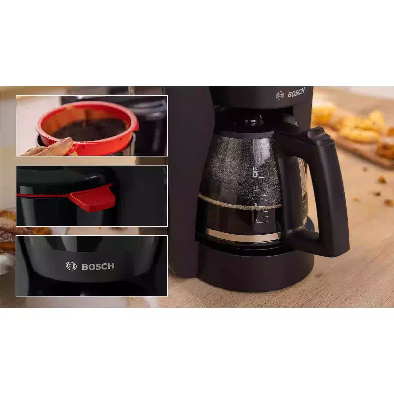 ماكينة صنع القهوة بالتنقيط Bosch, Black (TKA2M113)