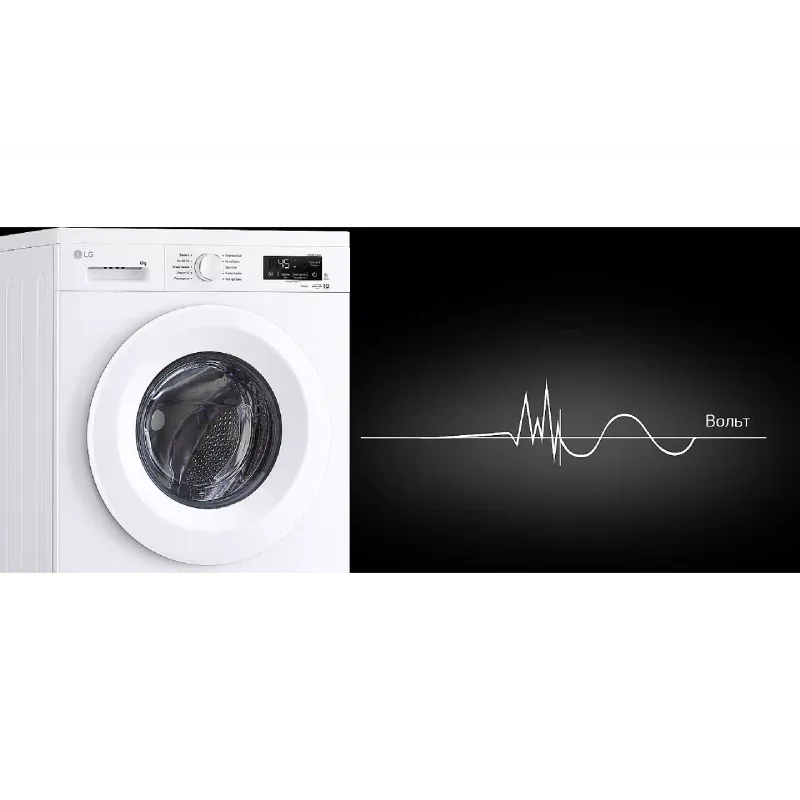 غسالة ملابس LG, White (F2Y2NS3WE)