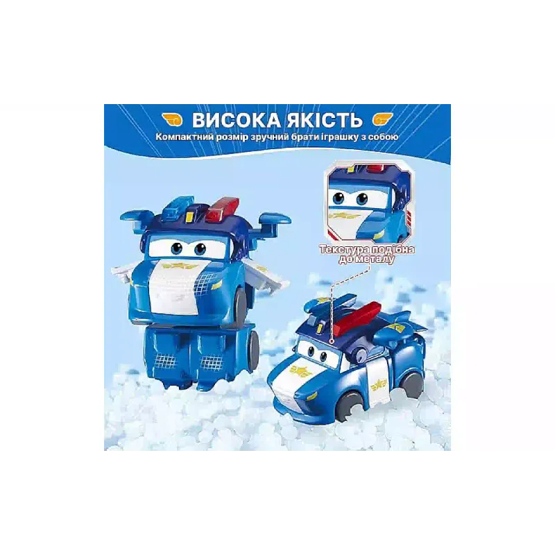 Transformer figure Super Wings Transform-a-Bots Lucie (EU780035), 5 cm