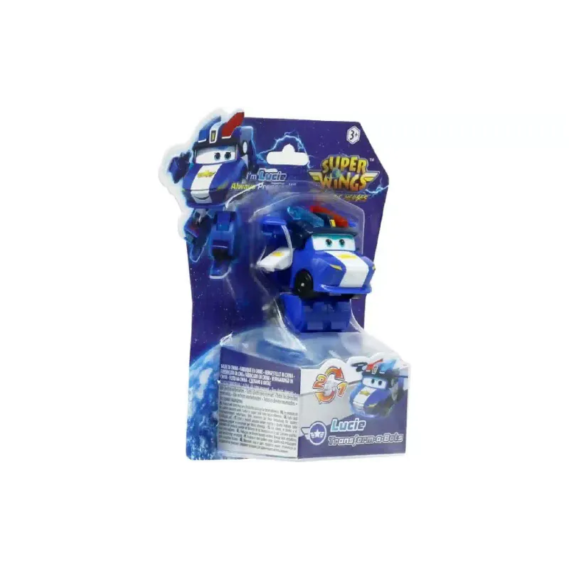 Transformer figure Super Wings Transform-a-Bots Lucie (EU780035), 5 cm