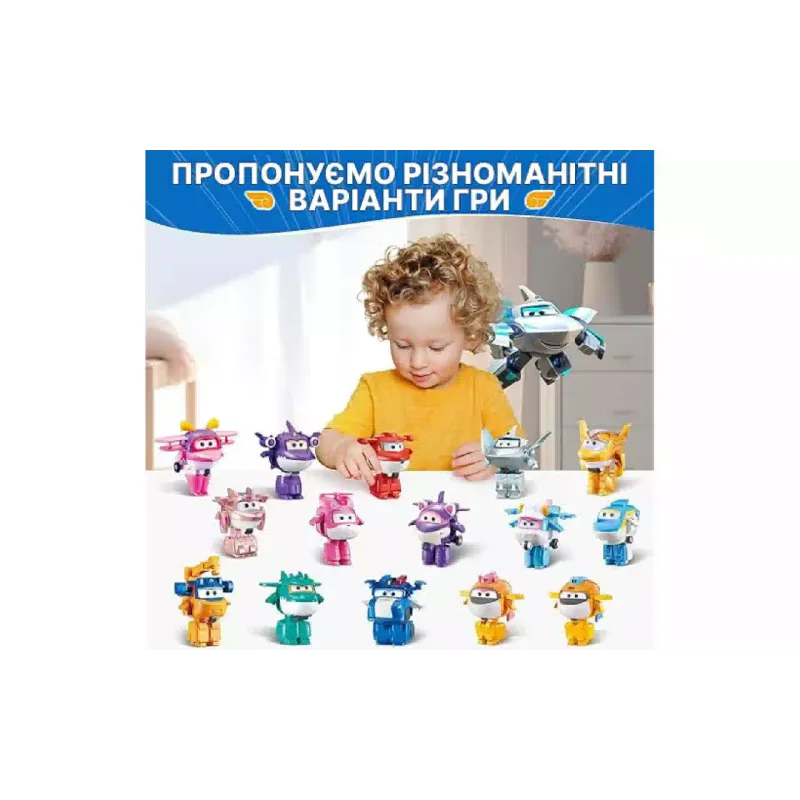 Фигура на трансформатор Super Wings Transform-a-Bots Traver (EU780032)