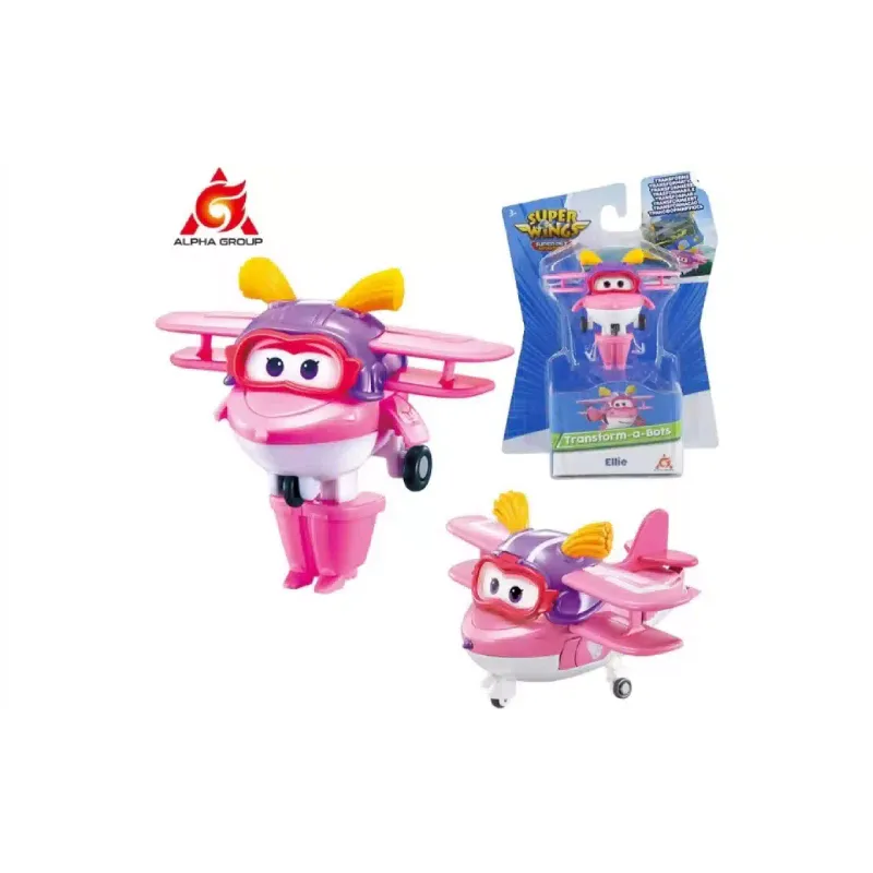 Фигура на трансформатор Super Wings Transform-a-Bots Ellie (EU770038)