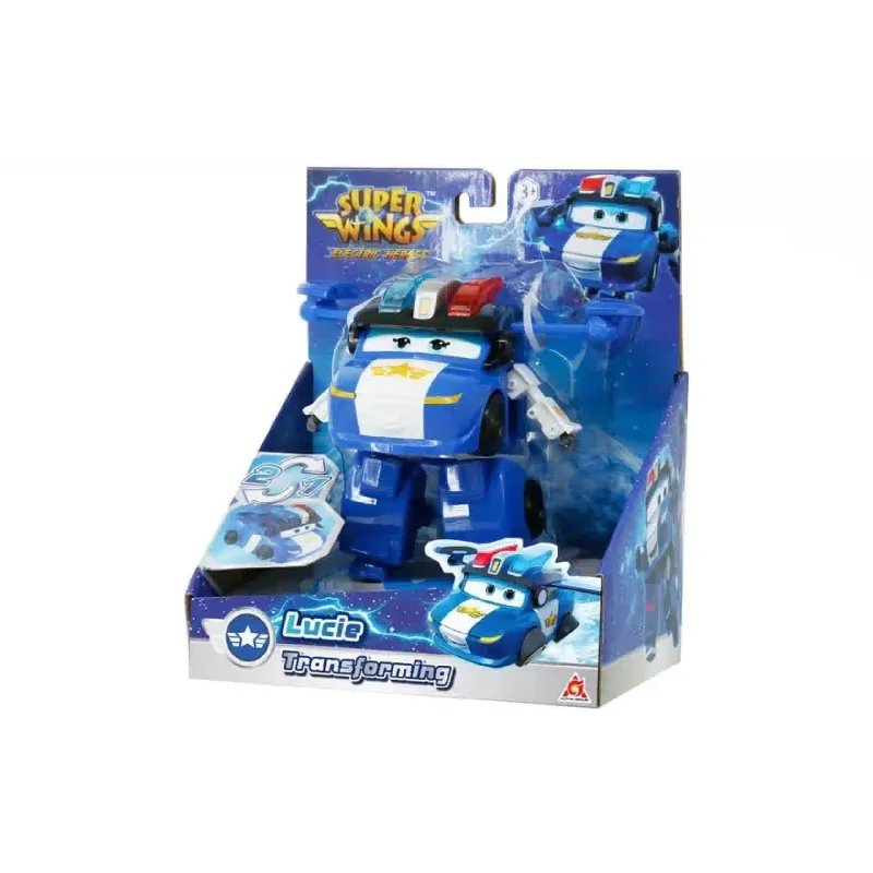 Figura do transformador Super Wings Transforming Lucie (EU780235)