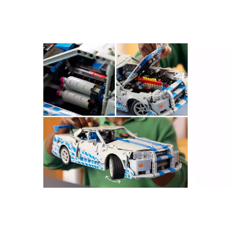Konstruktőr LEGO Technic 2 Fast 2 Furious Nissan Skyline GT-R (R34) Car (42210)
