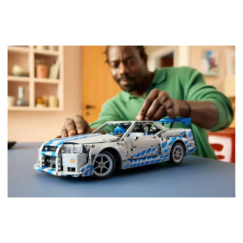 Konstruktőr LEGO Technic 2 Fast 2 Furious Nissan Skyline GT-R (R34) Car (42210)