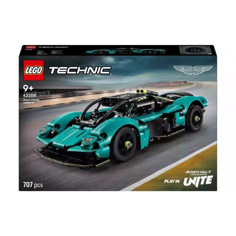 Κατασκευαστής LEGO Technic Aston Martin Valkyrie (42208)