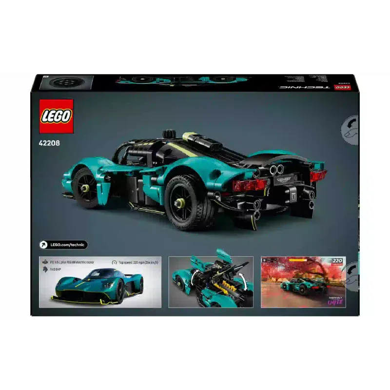 Κατασκευαστής LEGO Technic Aston Martin Valkyrie (42208)