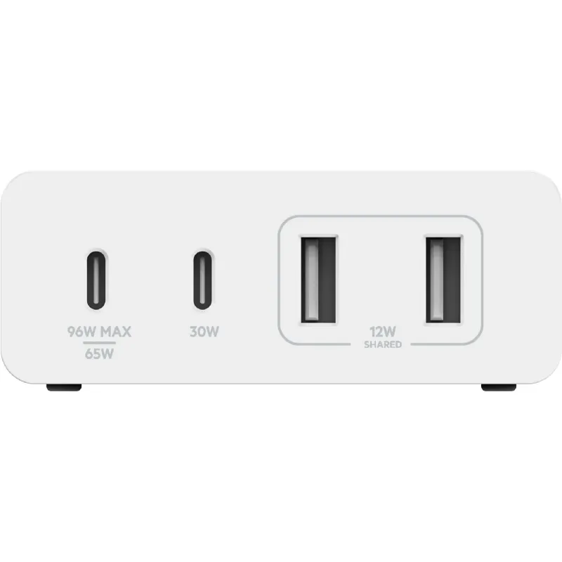 شاحن Belkin USB-C x2, White (WCH010VFWH)