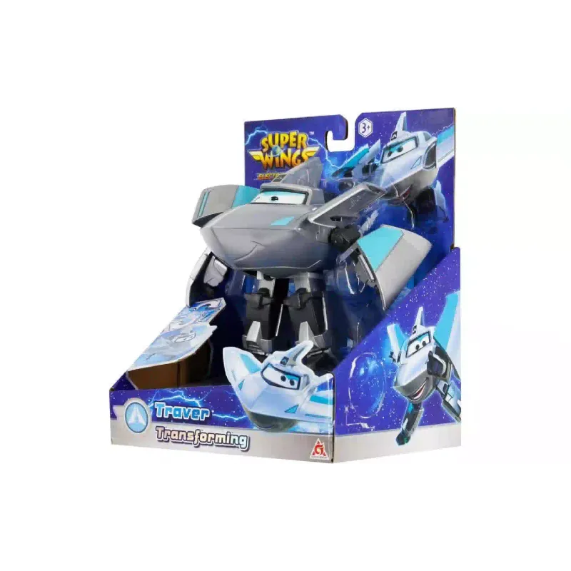 Figura do transformador Super Wings Transforming Traver (EU780232)
