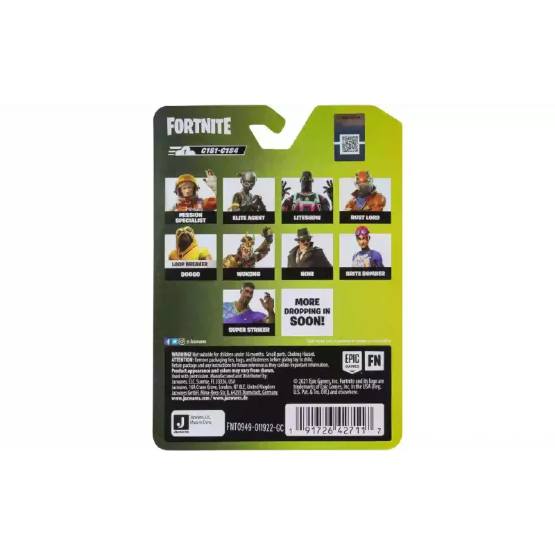 Фигурка Fortnite Micro Legendary Series Skull Trooper Green (FNT0949)