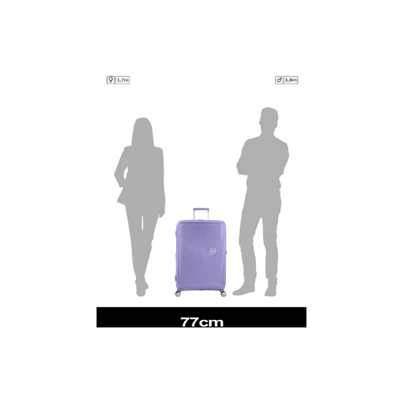 حقيبة سفر على 4 عجلات American Tourister Soundbox, Lavender (32Gx82003)