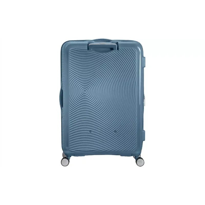 Куфар на 4 колела American Tourister Soundbox, Grey/Blue (32Gx51003)