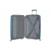 Валіза на 4 колесах American Tourister Soundbox (32Gx51003), 110/97 л, большой, поліпропілен, Grey/Blue