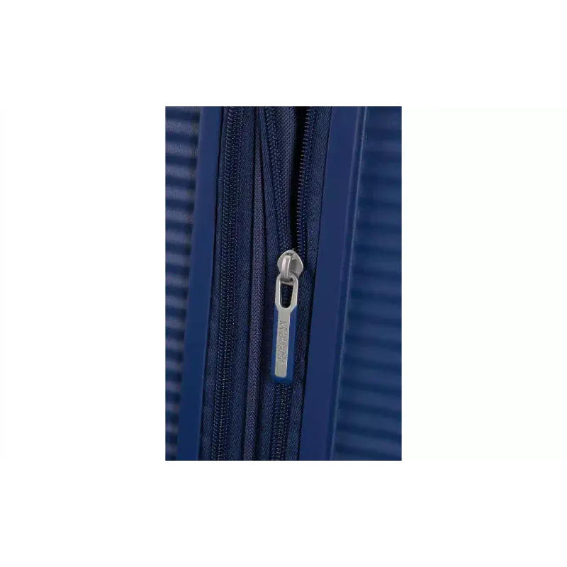 Валіза на 4 колесах American Tourister Soundbox (32Gx41003), 110/97 л, большой, поліпропілен, Dark Blue