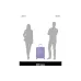 حقيبة سفر على 4 عجلات American Tourister Soundbox, Lavender (32Gx82002)