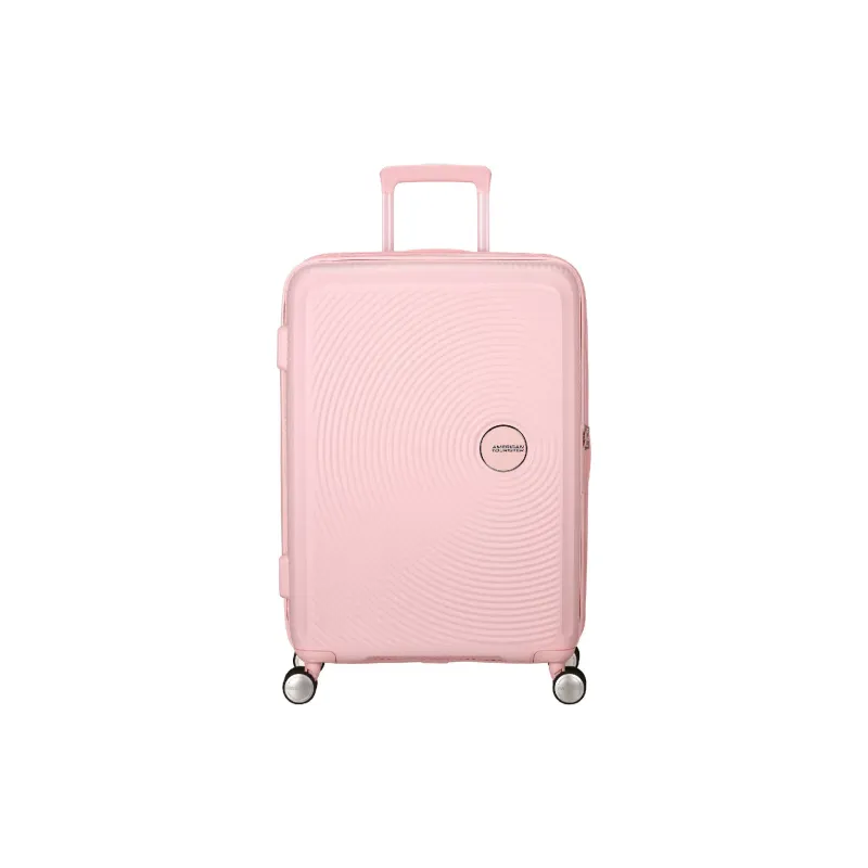 Валіза на 4 колесах American Tourister Soundbox (32Gx60002), 81/71.5 л, средний, поліпропілен, Pastel Pink
