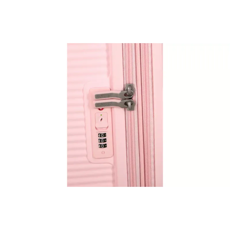 Валіза на 4 колесах American Tourister Soundbox (32Gx60002), 81/71.5 л, средний, поліпропілен, Pastel Pink