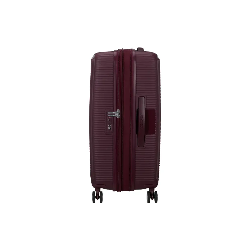 Валіза на 4 колесах American Tourister Soundbox (32Gx50002), 81/71.5 л, поліпропілен, Bordeaux