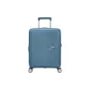 Валіза на 4 колесах American Tourister Soundbox (32Gx51001), 41/35.5 л, поліпропілен, Grey/Blue