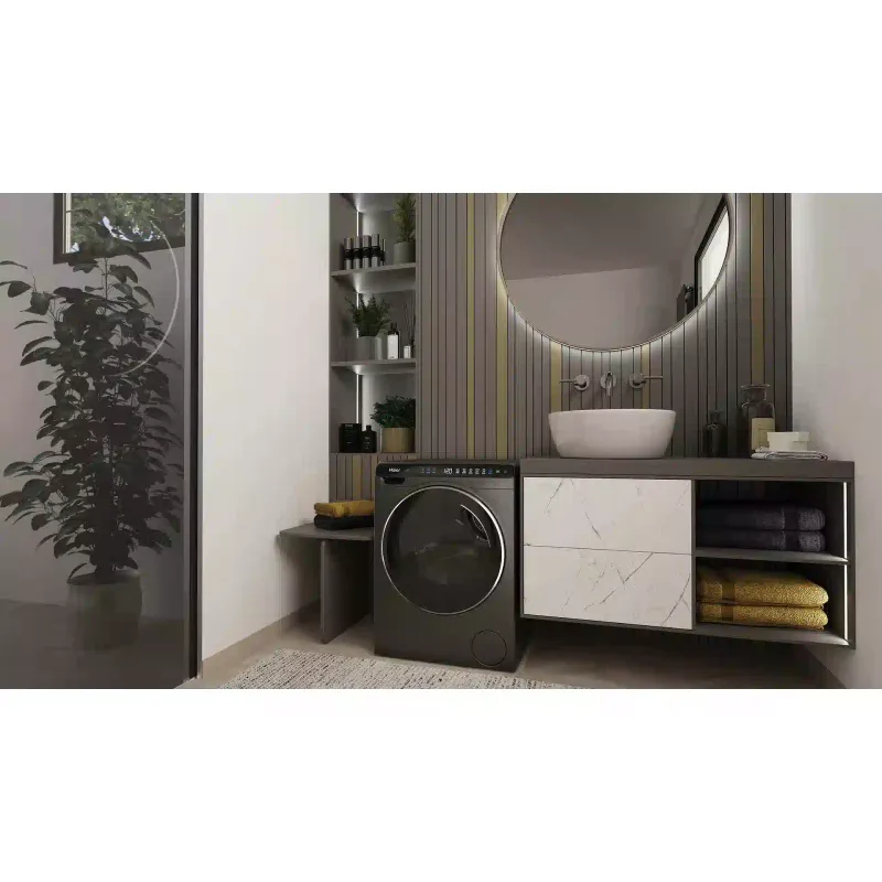 Пральна машина Haier (HW50-BP12307GU1S), 42.3 см, Silver