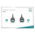 Кабель Digitus  Black (AK-300203-030-S)