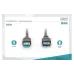Кабель Digitus  Black (AK-300203-018-S)