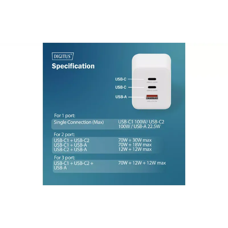 Carregador Digitus (DA-10304)