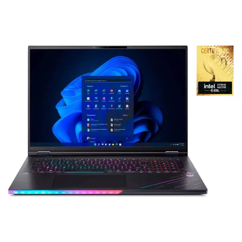 Computadora portátil Acer Predator Helios 18 PH18-73, Black (NH.QVWEU.001)