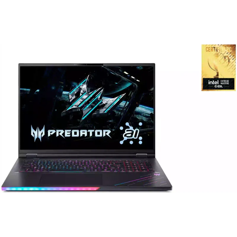 Computadora portátil Acer Predator Helios 18 PH18-73, Black (NH.QVWEU.001)