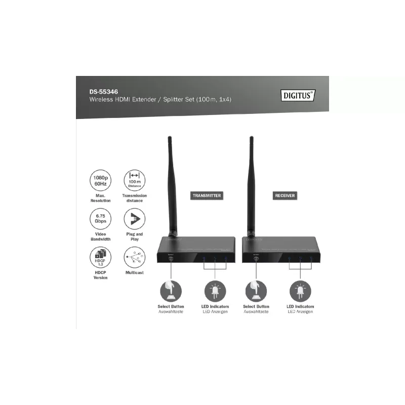 Podaljšek Digitus (DS-55346)