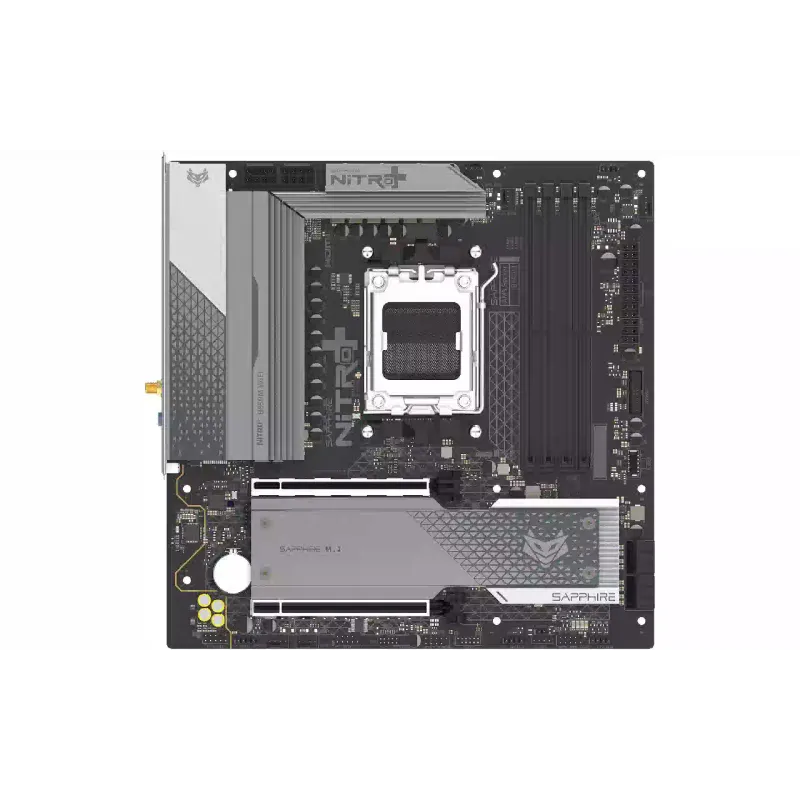 Материнська плата Sapphire B850M (52123-01-40G), sAM5