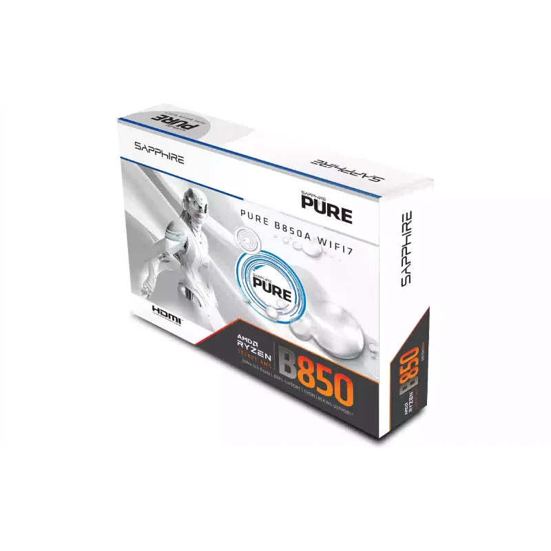 Placa madre Sapphire Pure B850A (52123-11-40G)