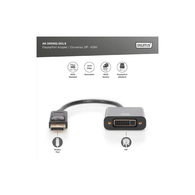 Adaptador Digitus (AK-340401-001-S)