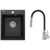 Kuhinjsko korito + mešalnik Deante Corio, Graphite (ZRCD2103)