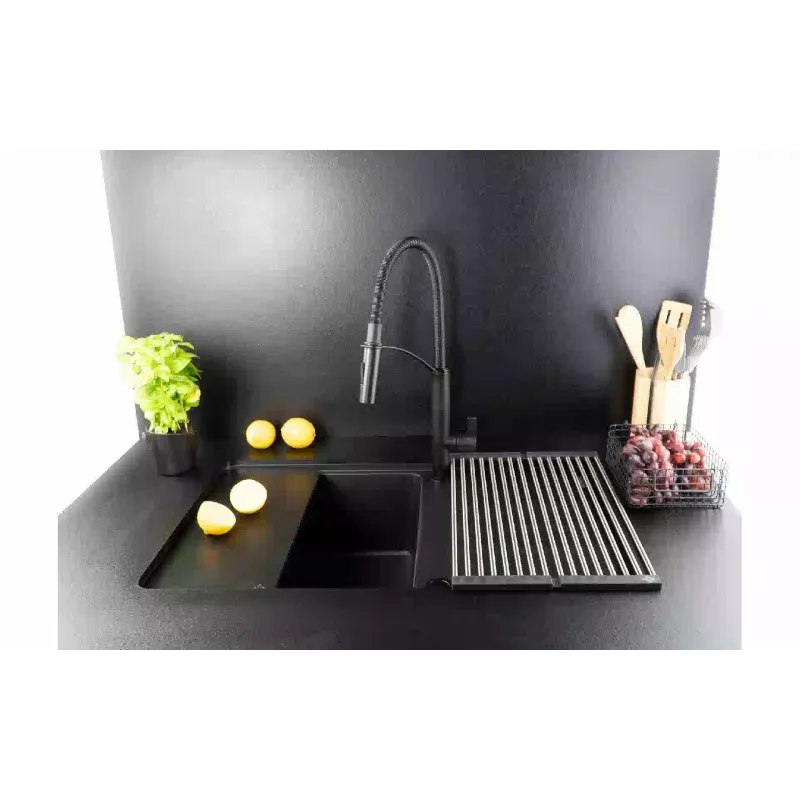 Mosogatógép rács mosogatóhoz Deante, Matte Steel (ZZH_02NM)