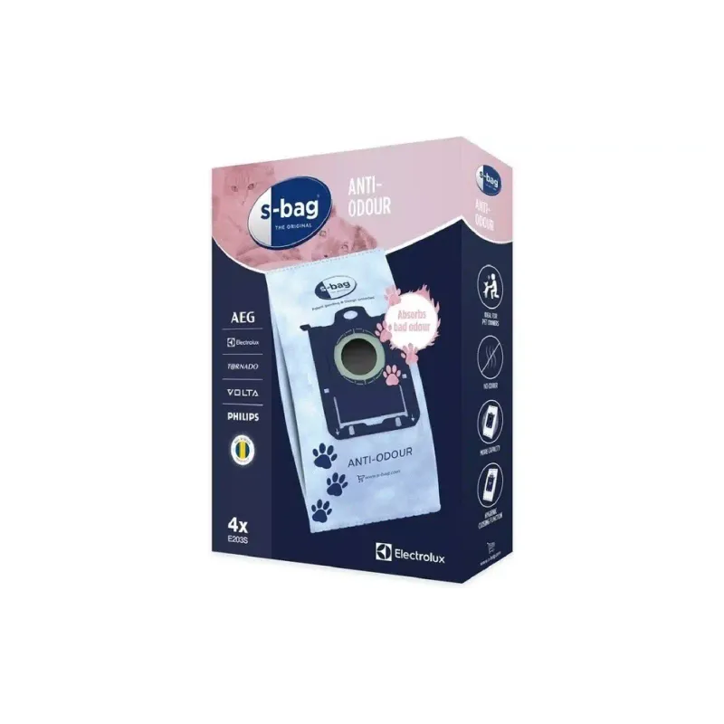 Dust bag for vacuum cleaner Electrolux (E203S), 3.5 l