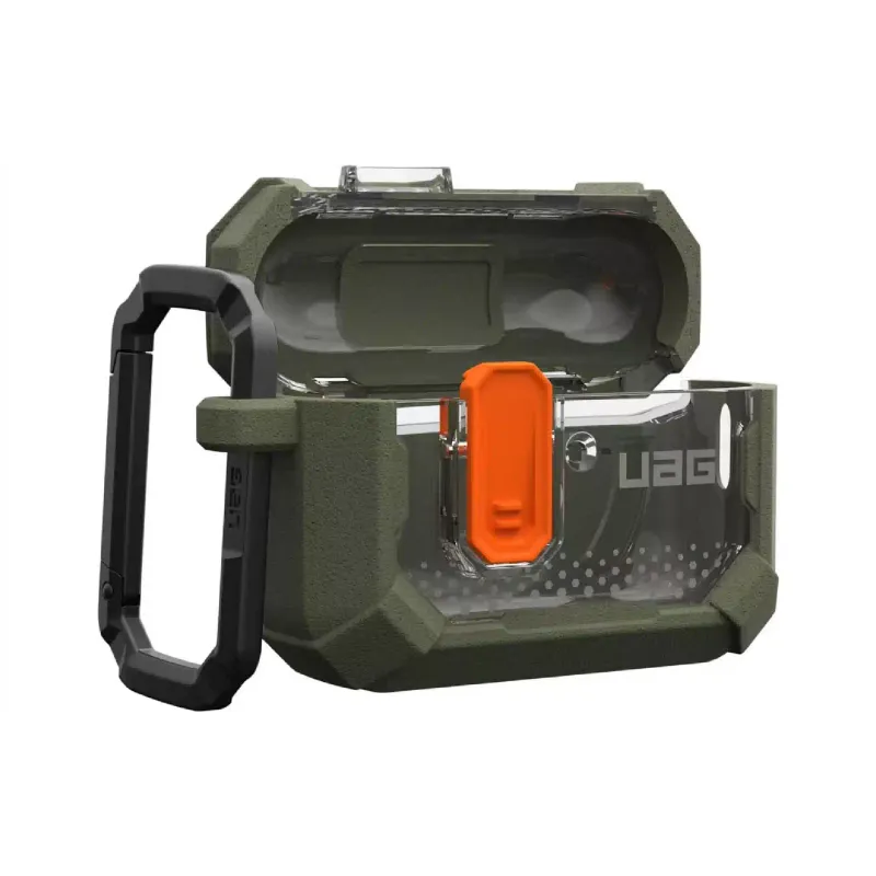 جراب سماعات أبل إيربودز برو جي 3 إصدار 2025 UAG Plasma, Olive (104132117272)