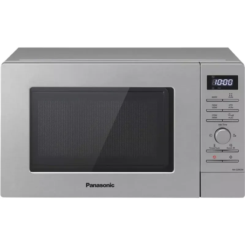 Мікрохвильова піч Panasonic (NN-S29KSMZUE), 20 л, 800 Вт, Silver
