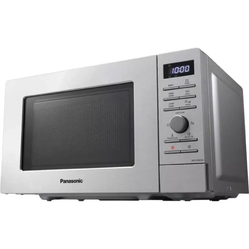 Мікрохвильова піч Panasonic (NN-S29KSMZUE), 20 л, 800 Вт, Silver
