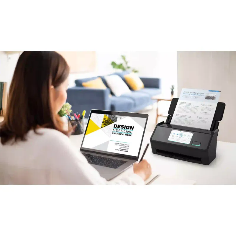 ماسح ضوئي للمستندات Fujitsu, Black (PA03860-B001)