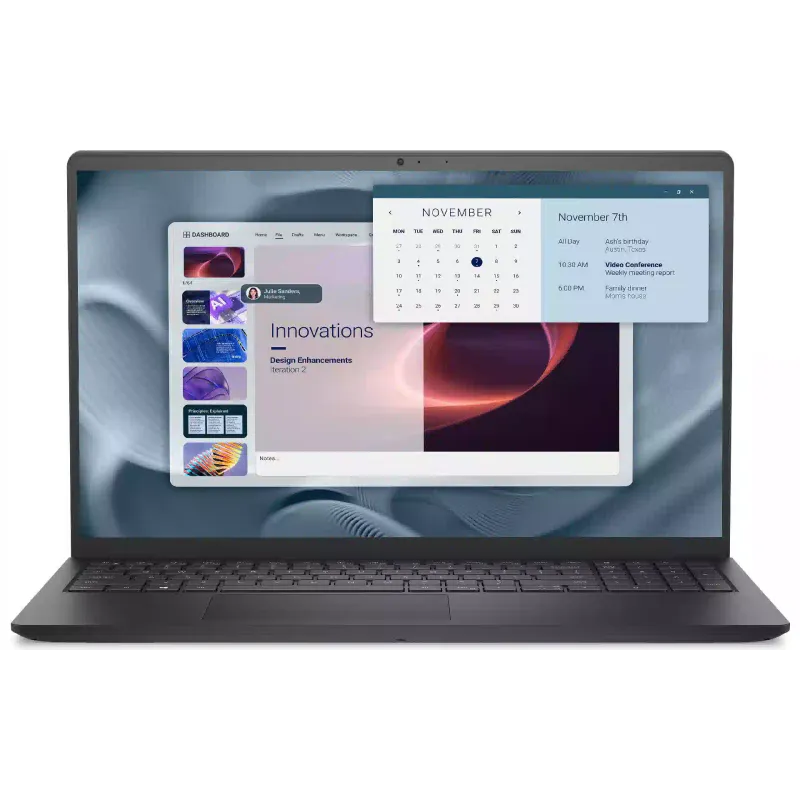 Computadora portátil Dell Pro 15 Essential, Black (PV15255MDO851UA_W11H)