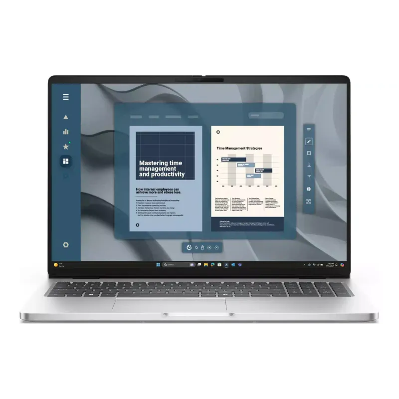 Ноутбук Dell Pro 16 16" FHD+/IPS 32Gb/512Gb/U5-235U/UMA/Linux Silver (BTO106PC16250UA_UBU)